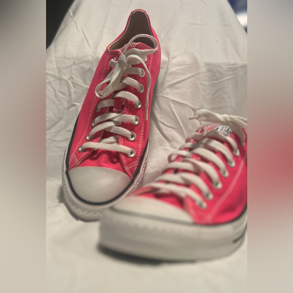 Classic Red Canvas Sneakers